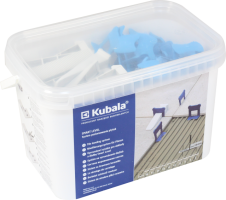 Стартовый комплект Клинья+Зажимы Kubala (50+100)шт