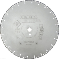 Диск алмазный отрезной 350*22,23 Hilberg Super Metall 520350_0