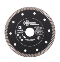Диск алмазный отрезной 125*22,23 Турбо ультратонкий серия Grand hot press GTT702_0