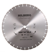 Диск алмазный отрезной 500*25,4*12 Hilberg Hard Materials Лазер HM111_0